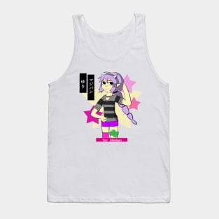 Yuri Marzipan the Oni - Cute Preppy (pastel goth palette) Tank Top